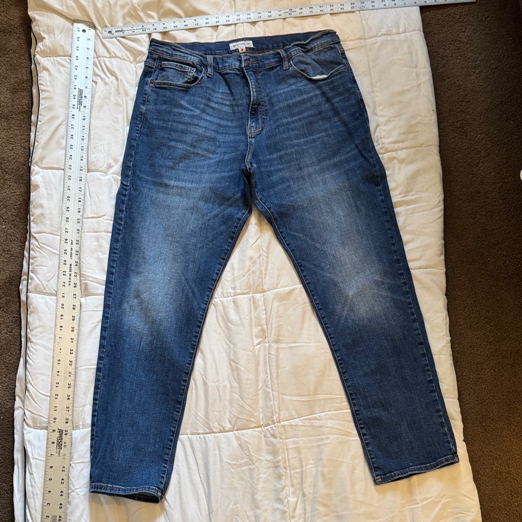 Lucky Brand Mens Relaxed Fit Denim Jeans